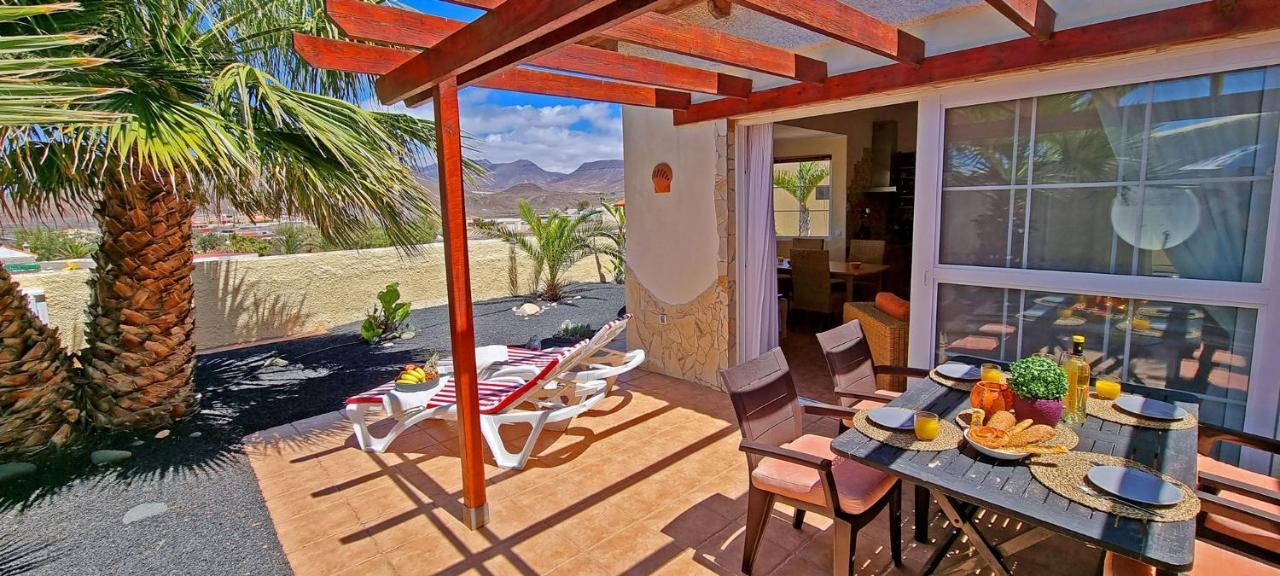 Ferienhaus Casa Oasis - La Pared - Garten - Meerblick Ngoại thất bức ảnh