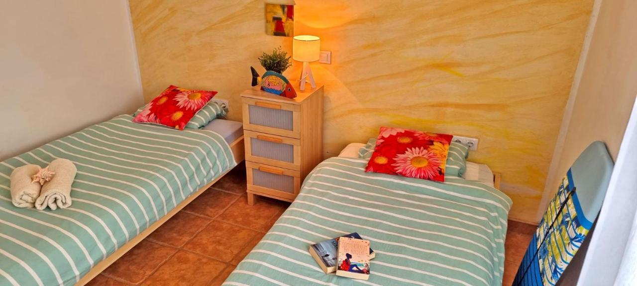 Ferienhaus Casa Oasis - La Pared - Garten - Meerblick Ngoại thất bức ảnh