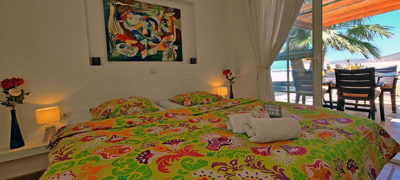 Ferienhaus Casa Oasis - La Pared - Garten - Meerblick Ngoại thất bức ảnh