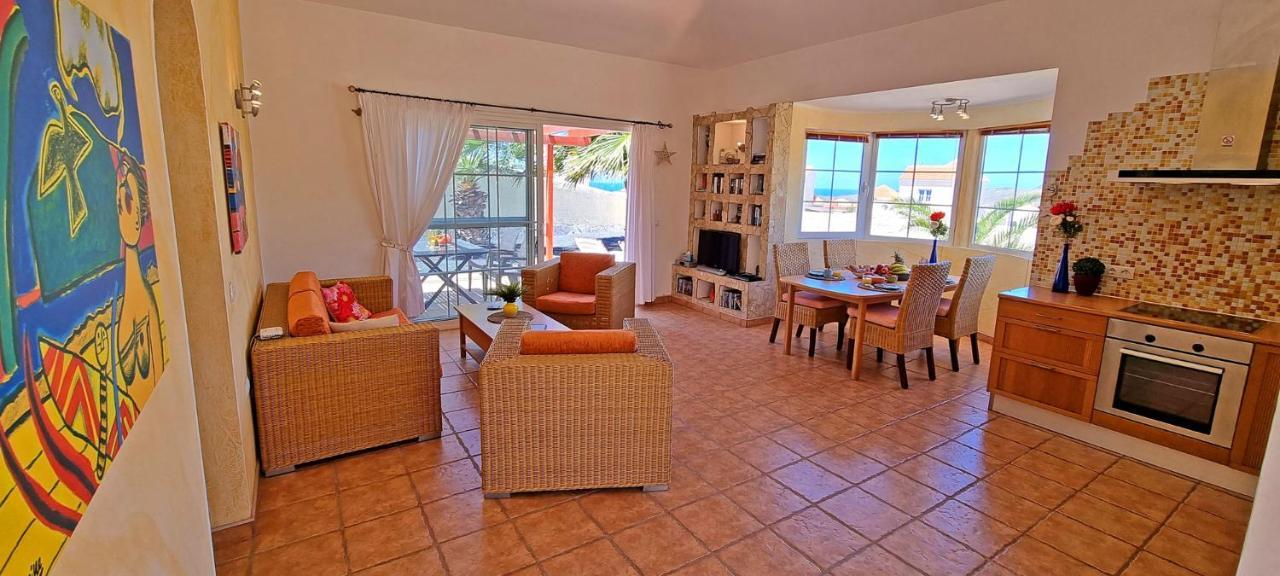 Ferienhaus Casa Oasis - La Pared - Garten - Meerblick Ngoại thất bức ảnh